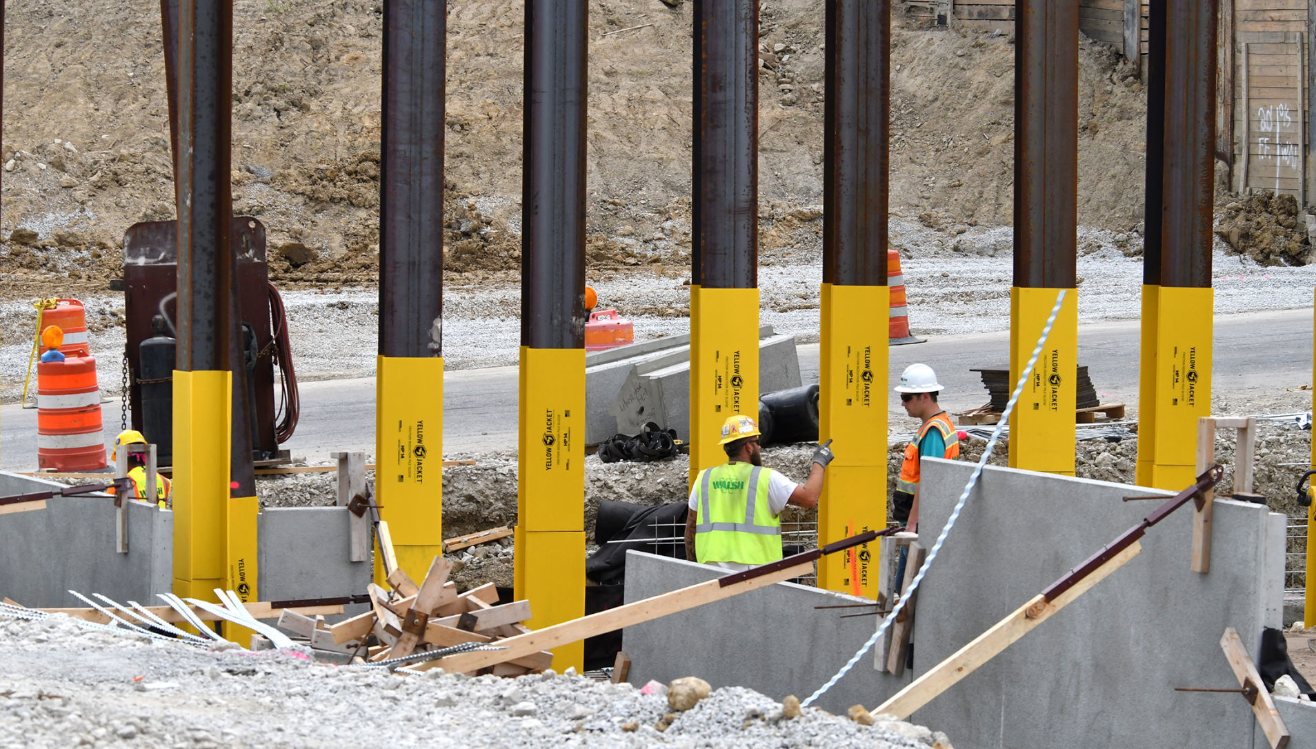 Interstate 74 Bridge Construction Update.